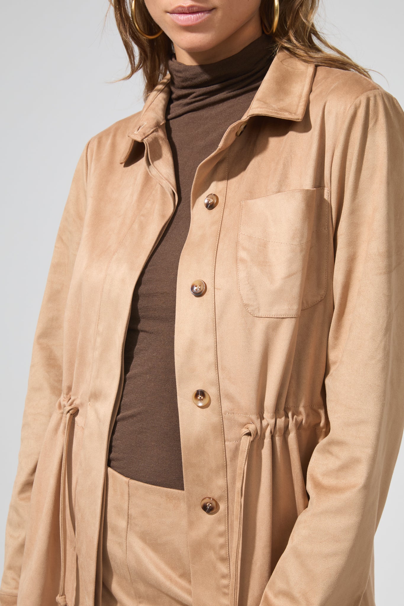 Yepa | Slim-fit button-down jacket