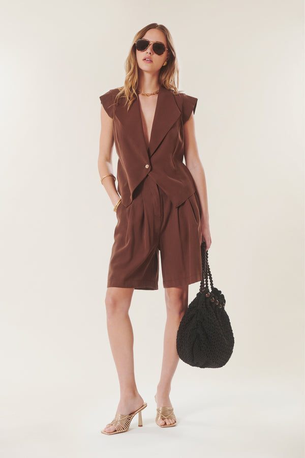 Amory | Short tailleur fluide