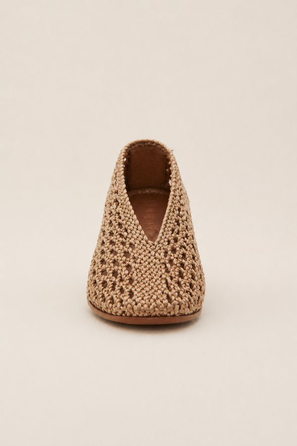 Alissa | Ballerines tressées