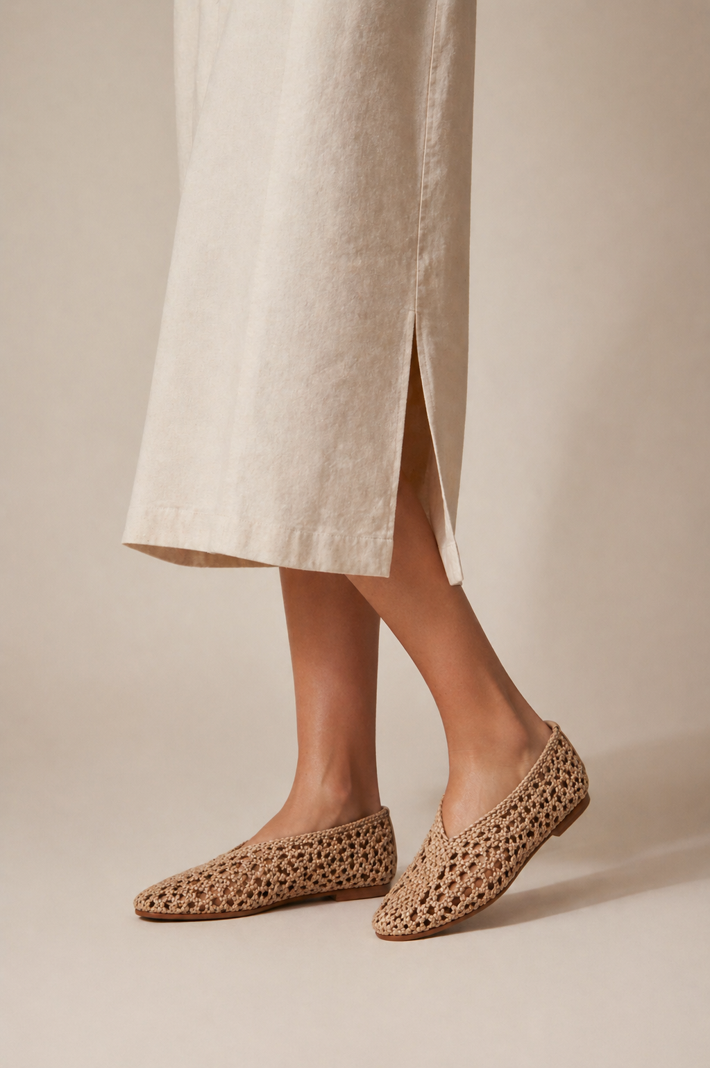 Alissa | Ballerines tressées