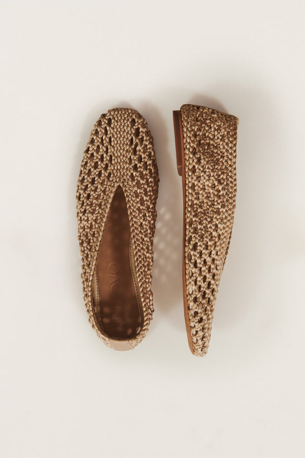 Alissa | Ballerines tressées