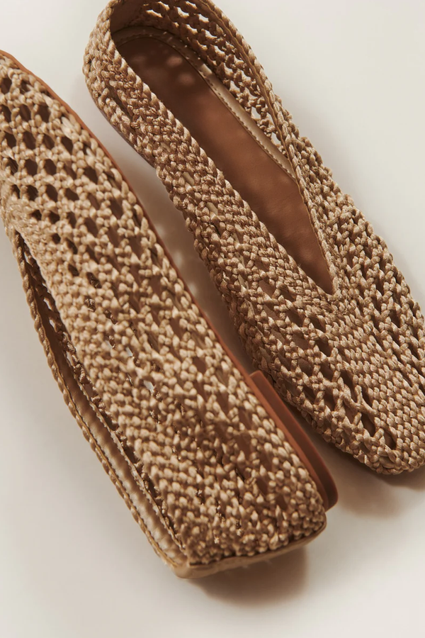 Alissa | Ballerines tressées