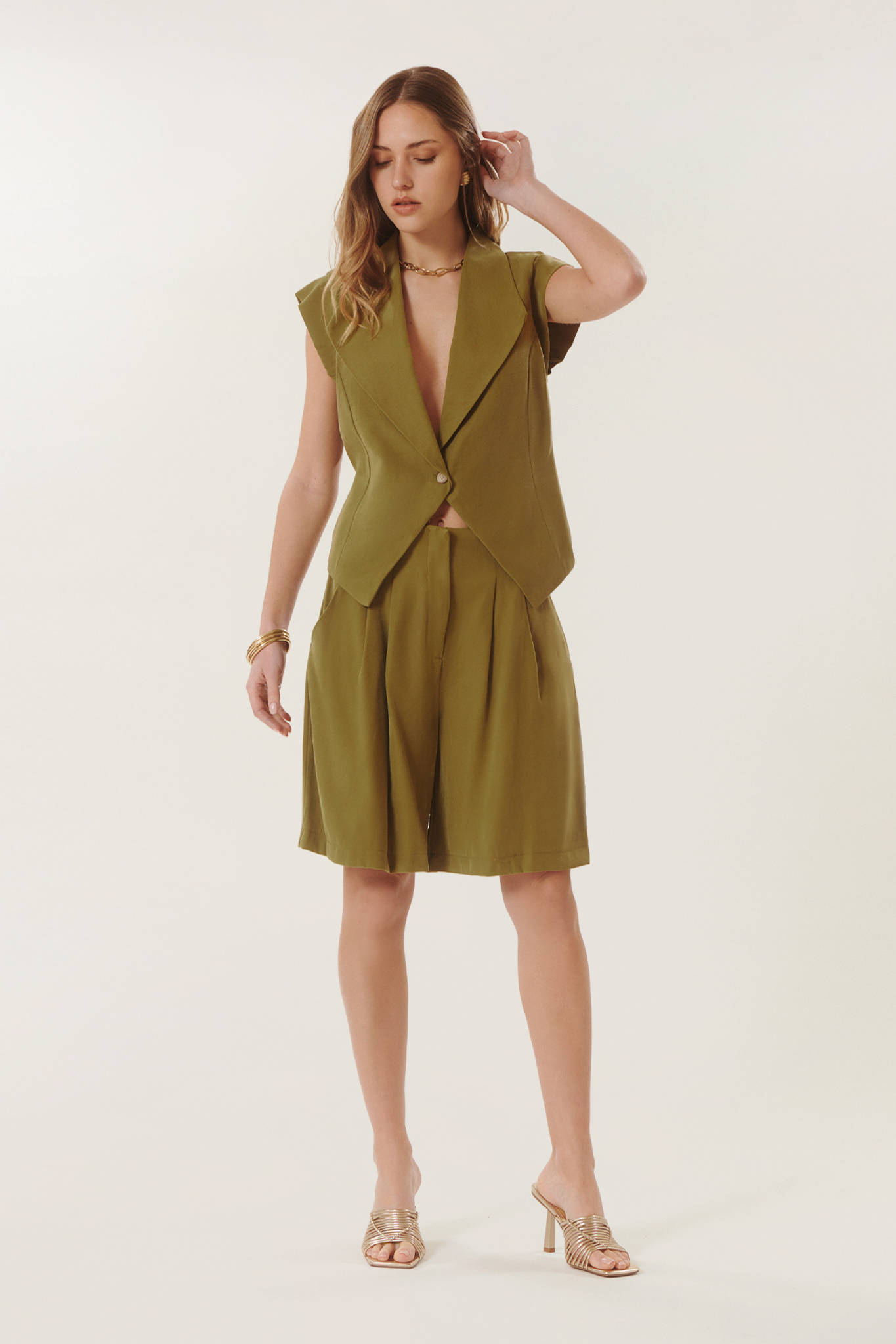 Amory | Short tailleur fluide