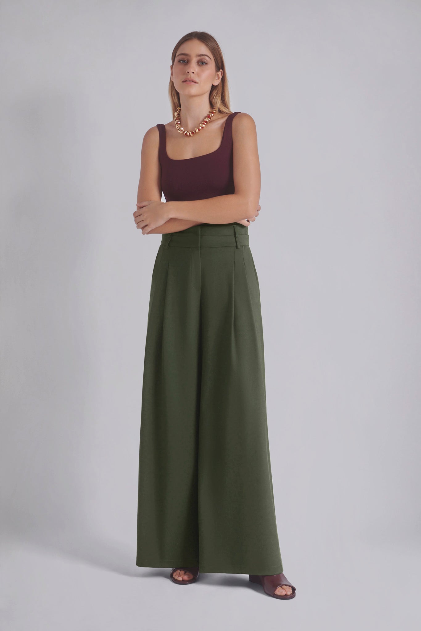 Strauss | Pantalon large à pinces