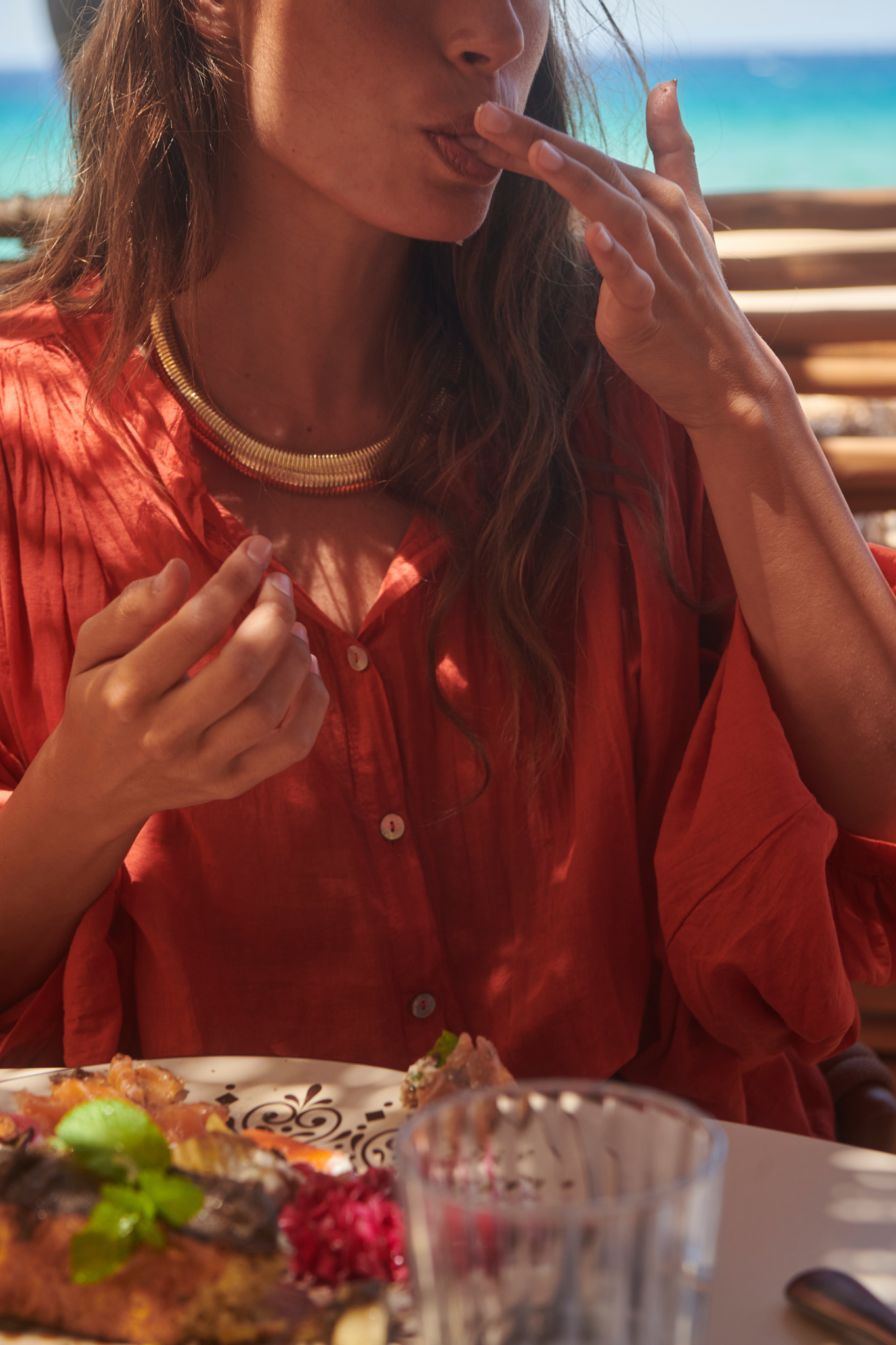 Carina | Blouse fluide