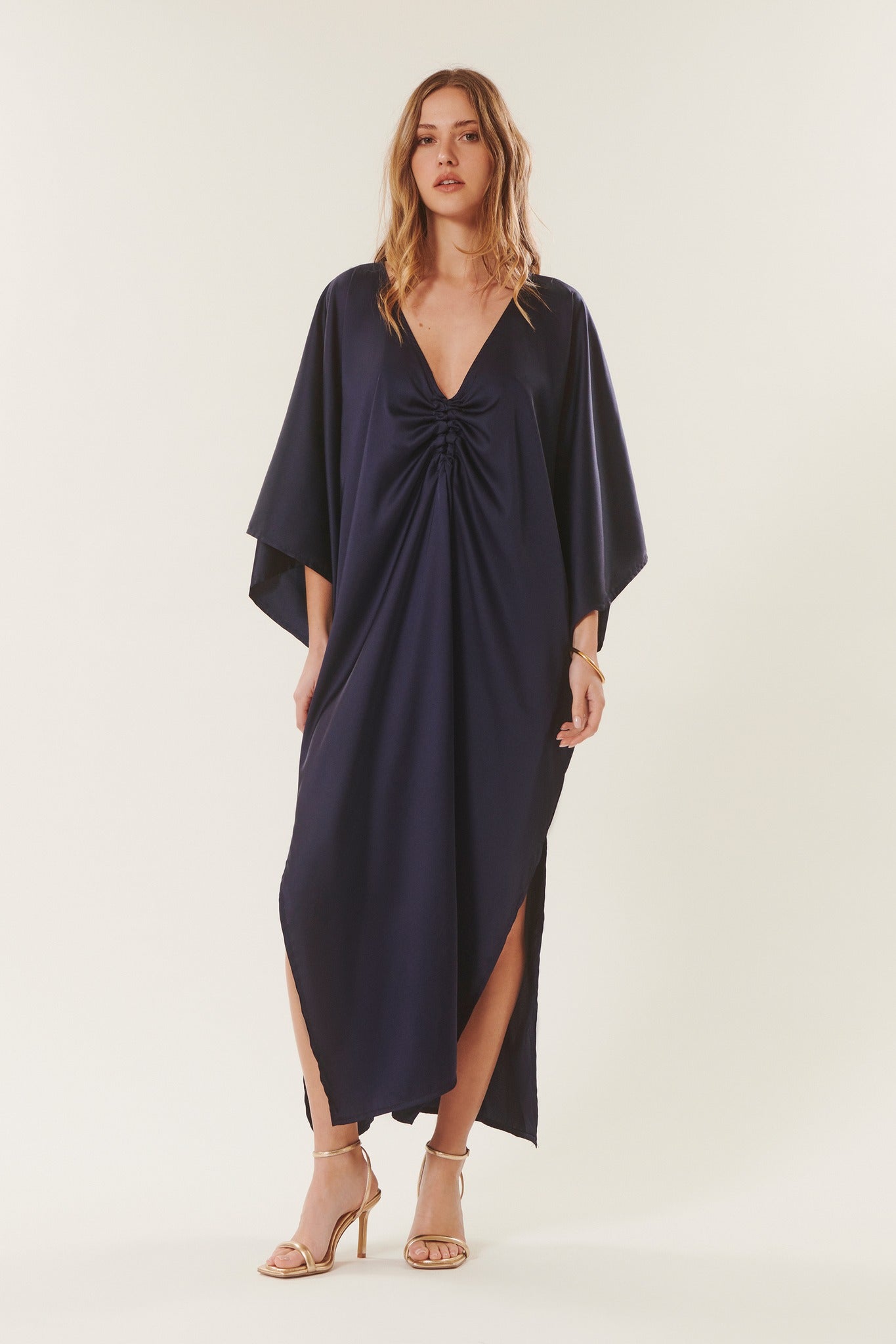 Daniela | Abito ampio in raso