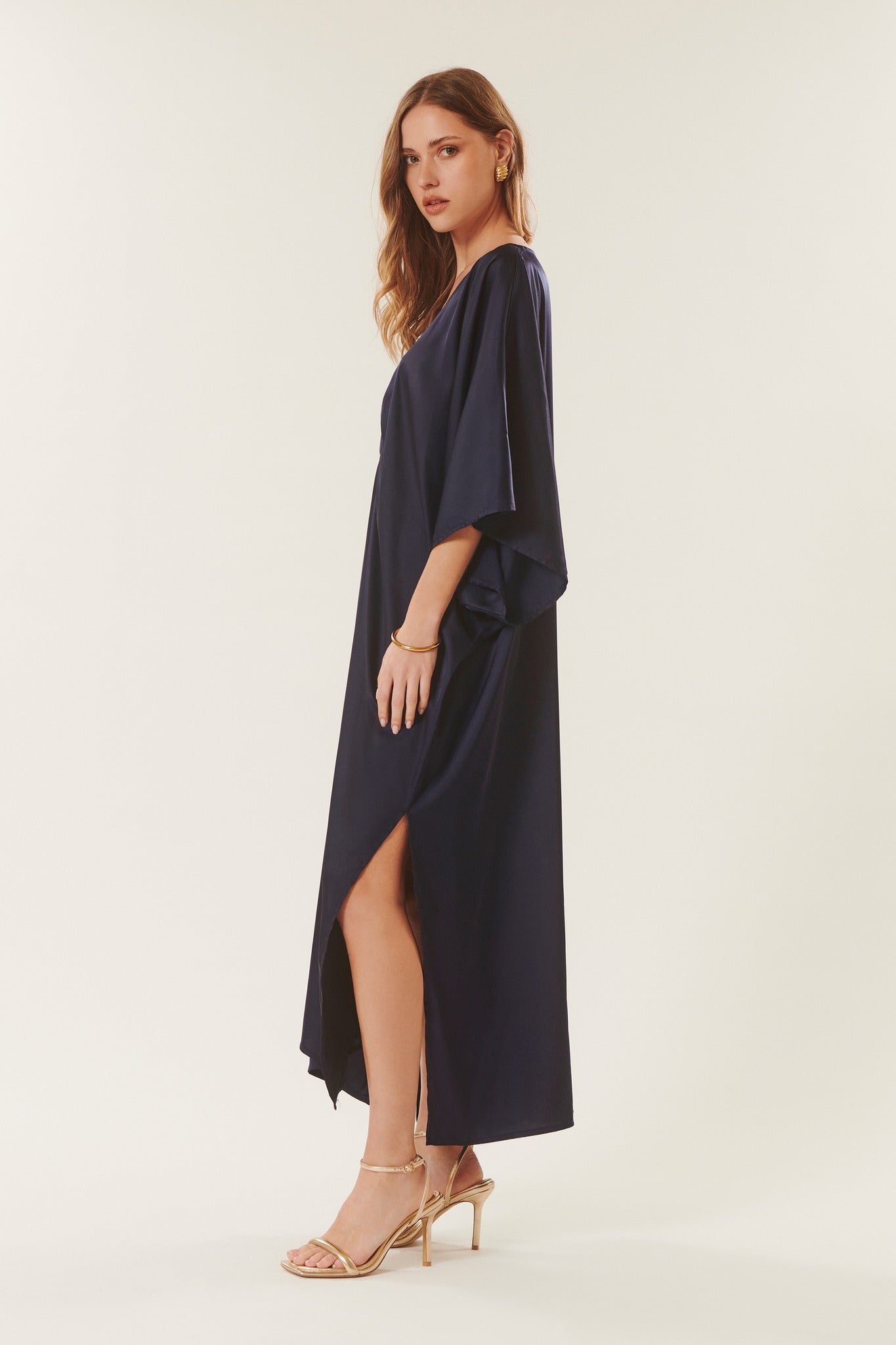 Daniela | Abito ampio in raso