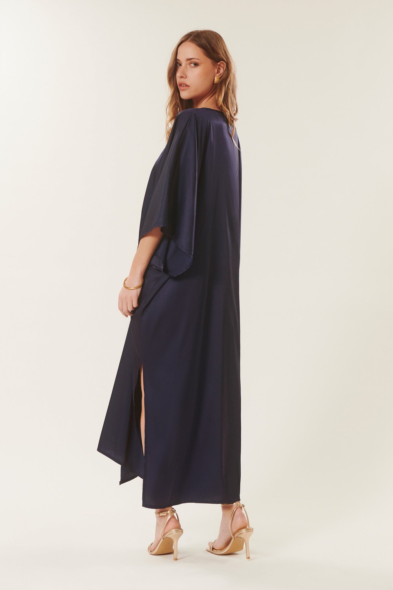 Daniela | Abito ampio in raso