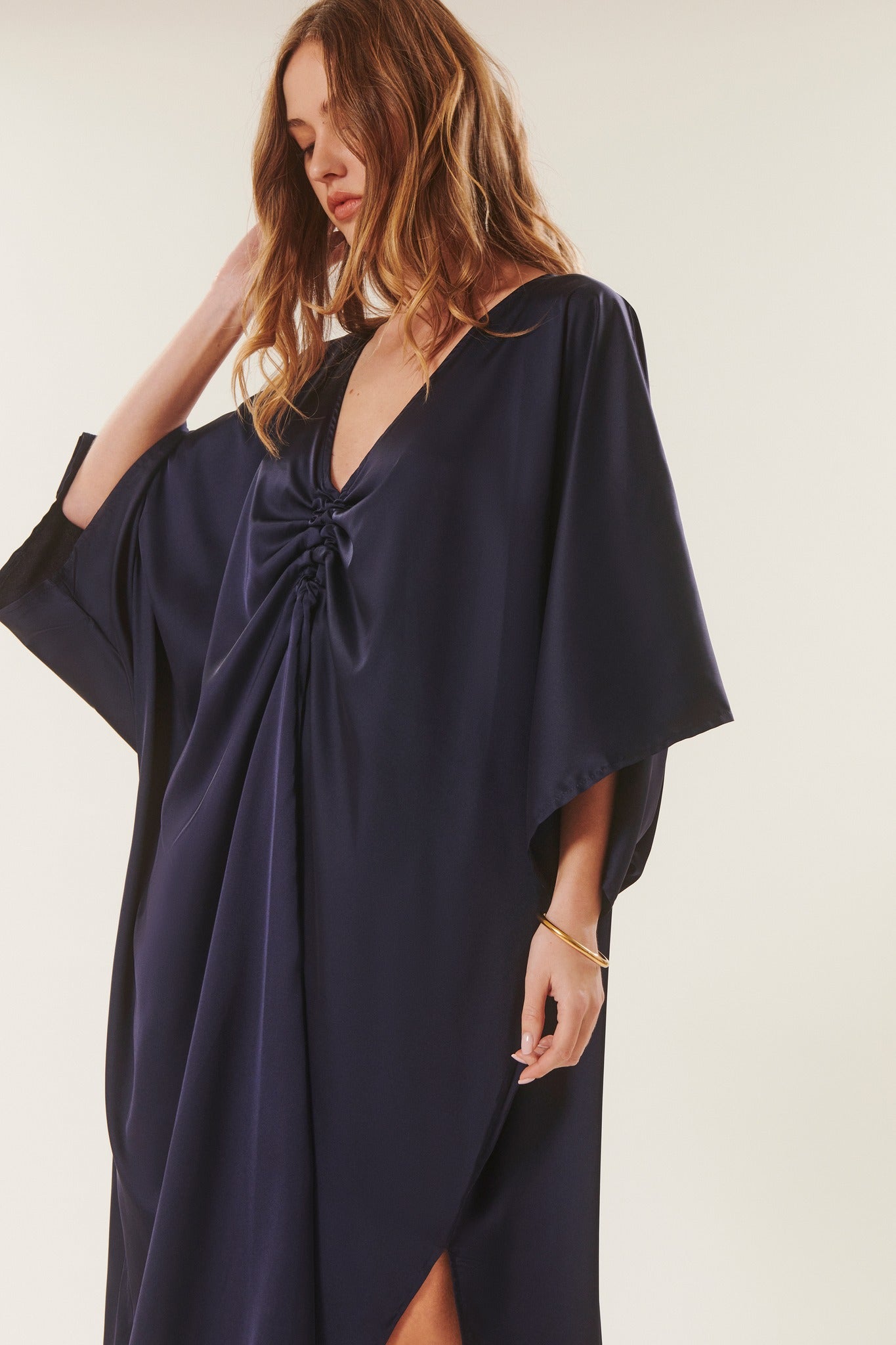 Daniela | Abito ampio in raso