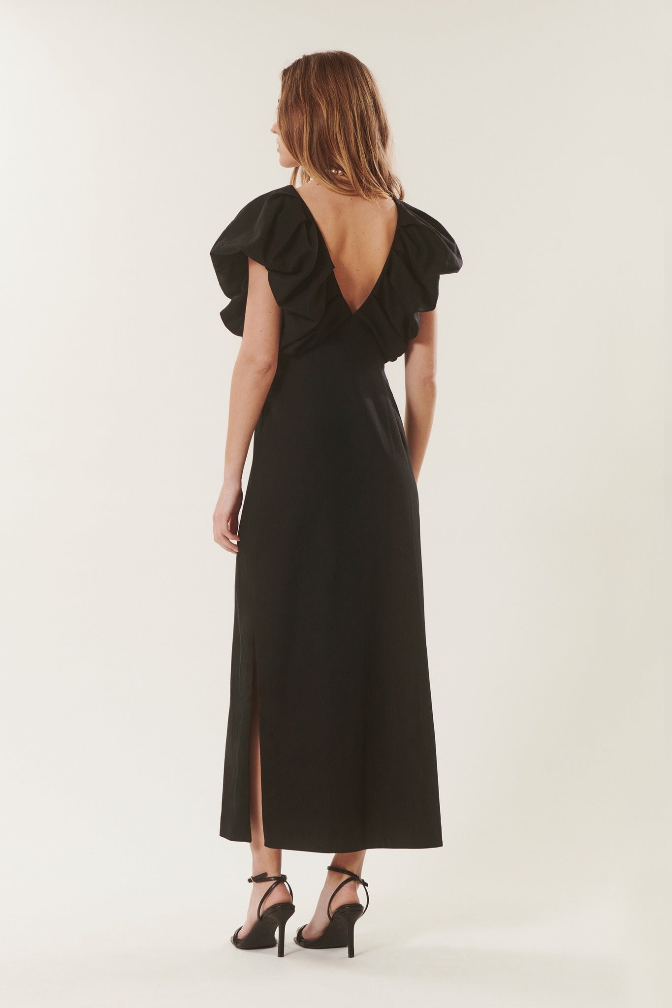 Deanna | Abito midi in lino