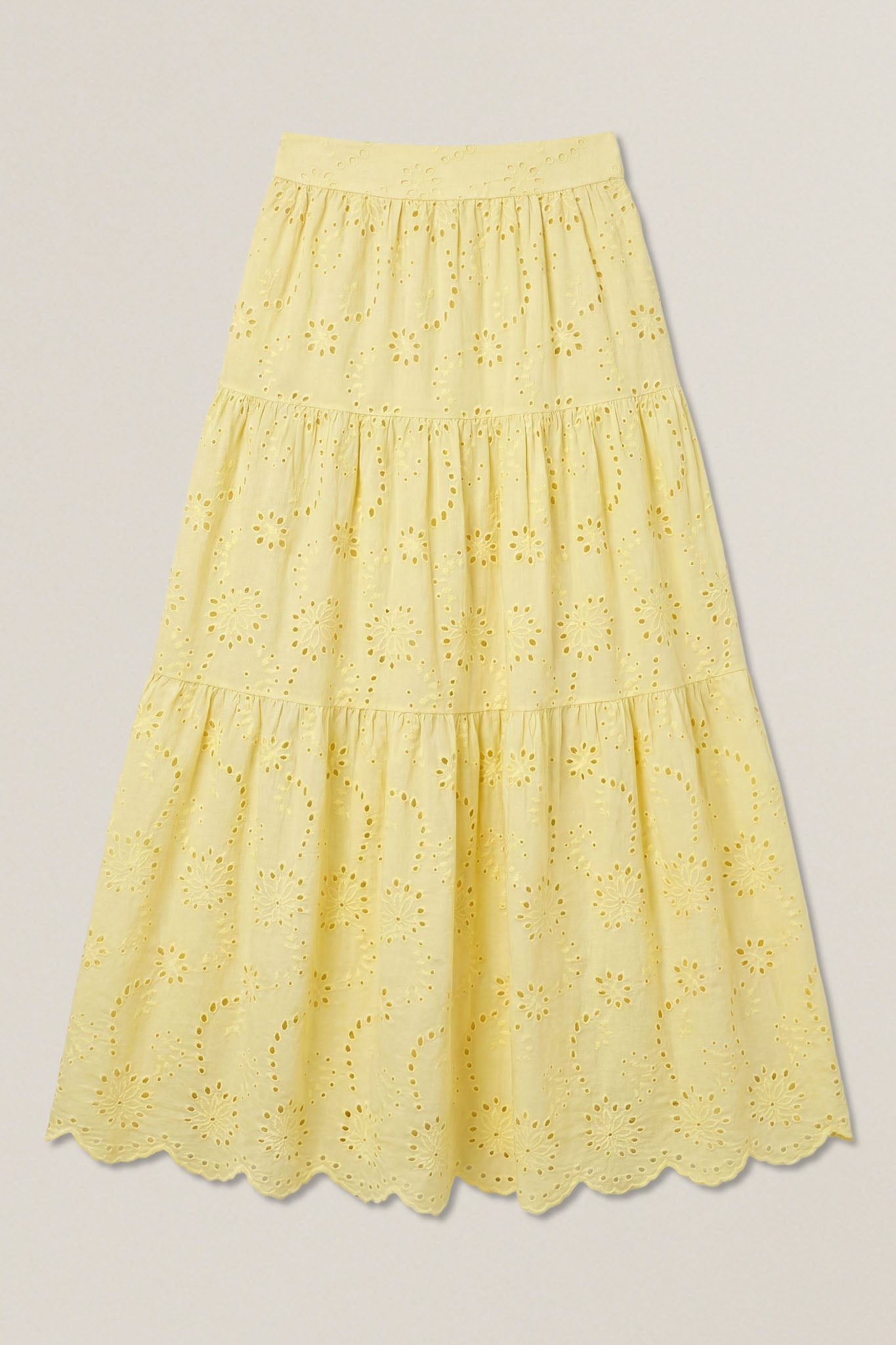 Elodie | Jupe longue macramé