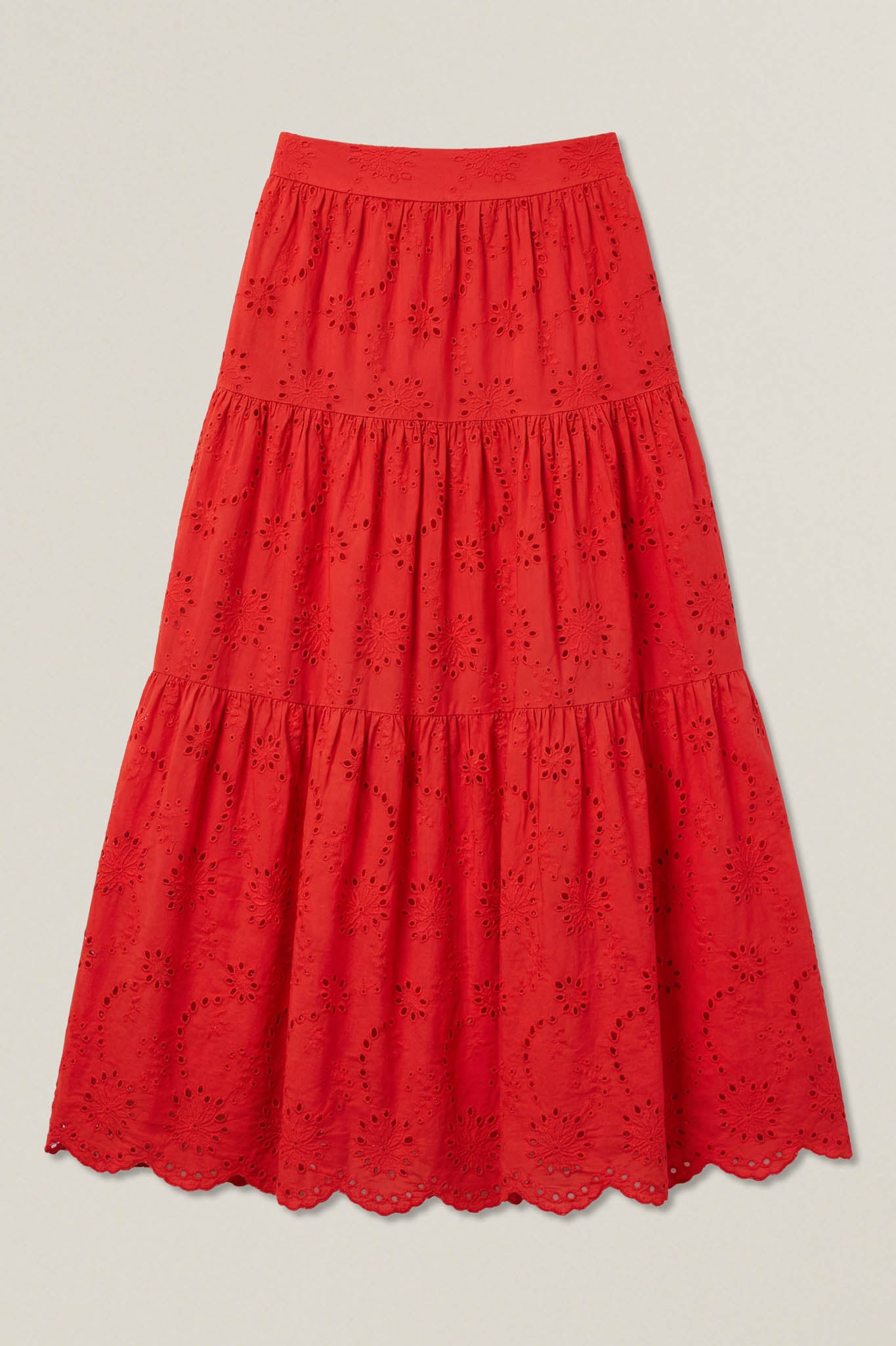 Elodie | Jupe longue macramé