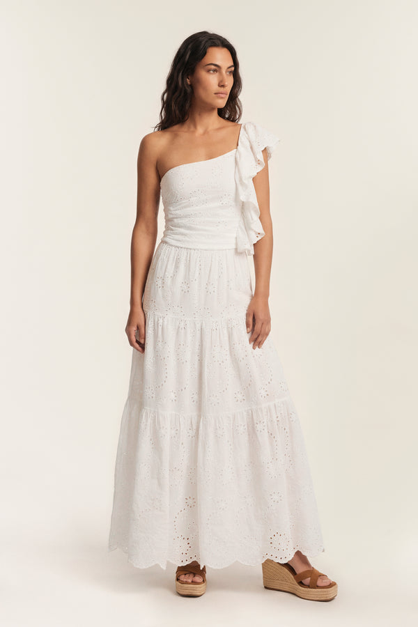 Harry | Top asymétrique macramé