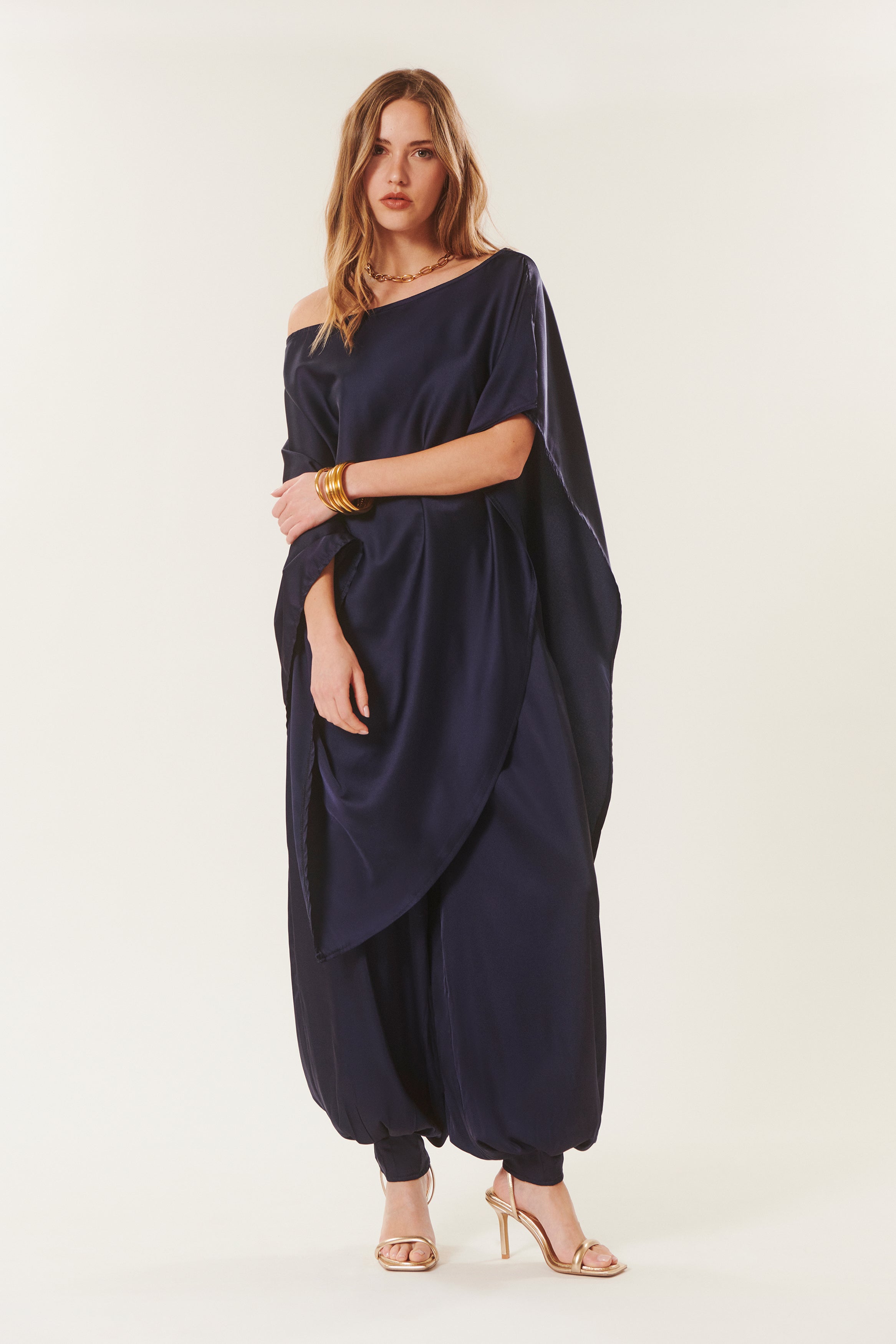 Ida | Top mantella satinato