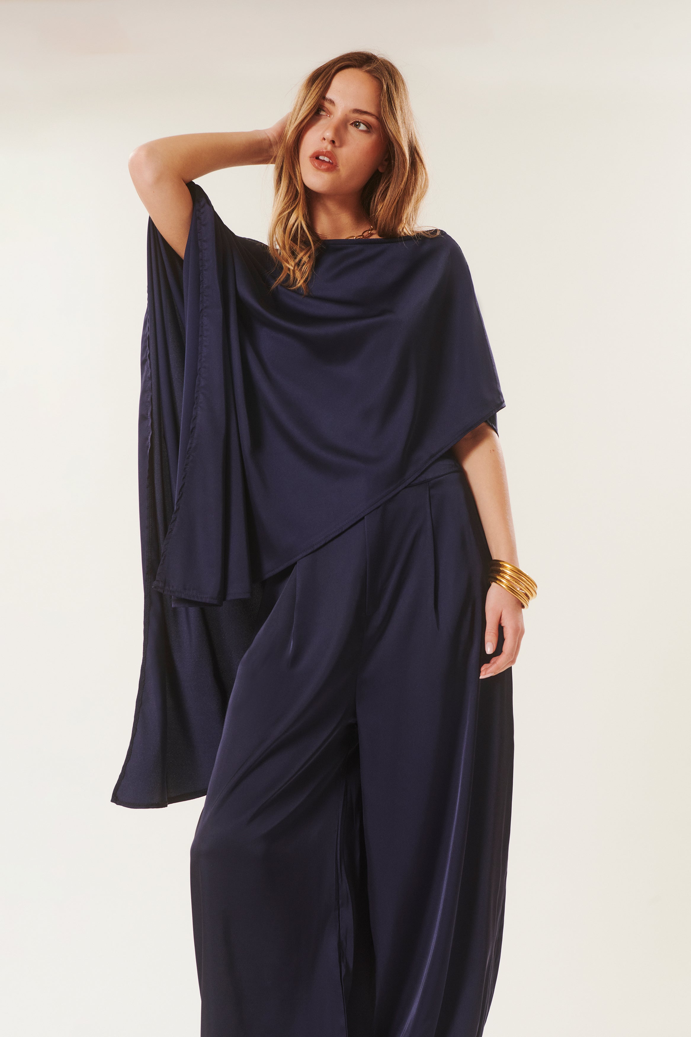 Ida | Top mantella satinato