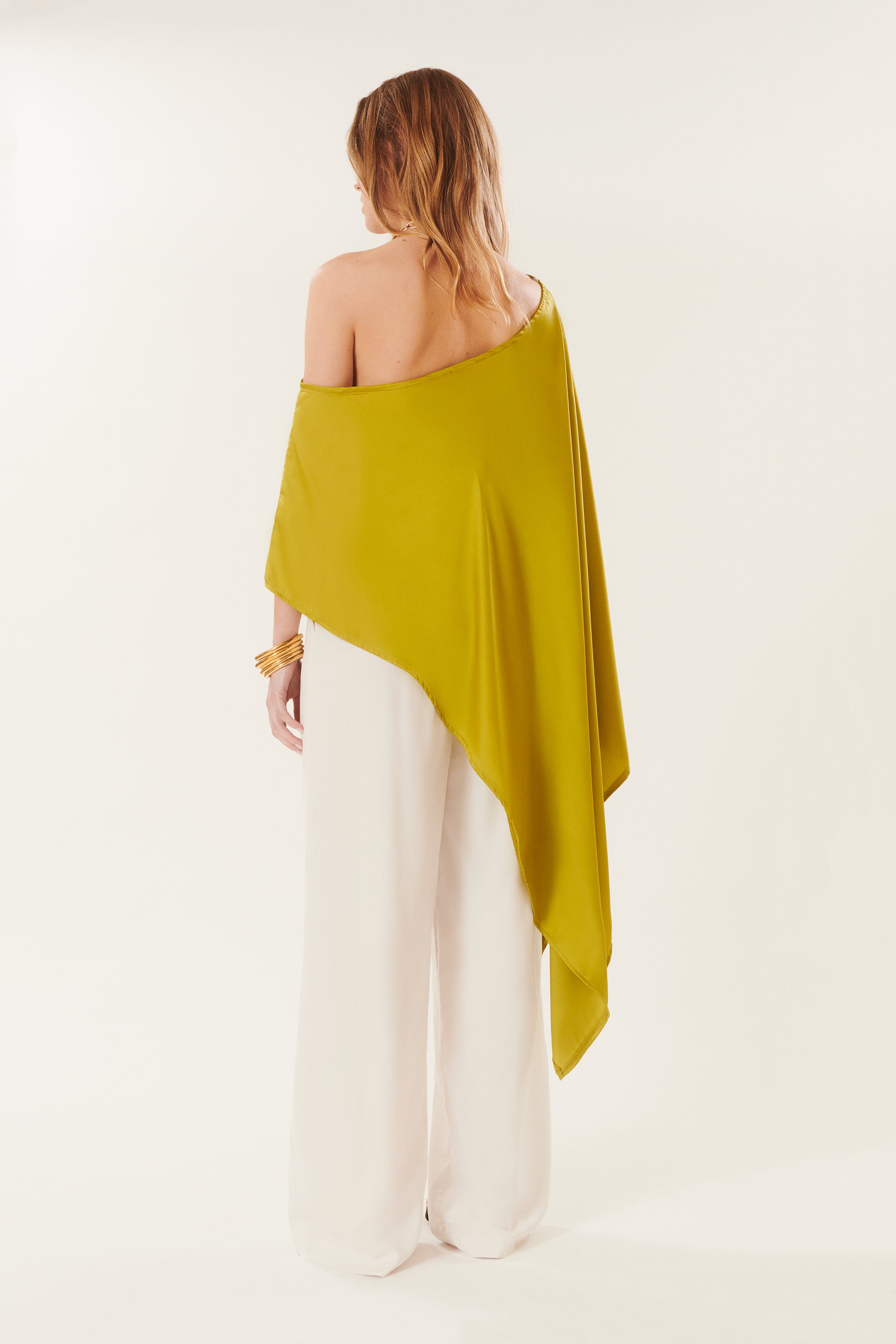 Ida | Top mantella satinato