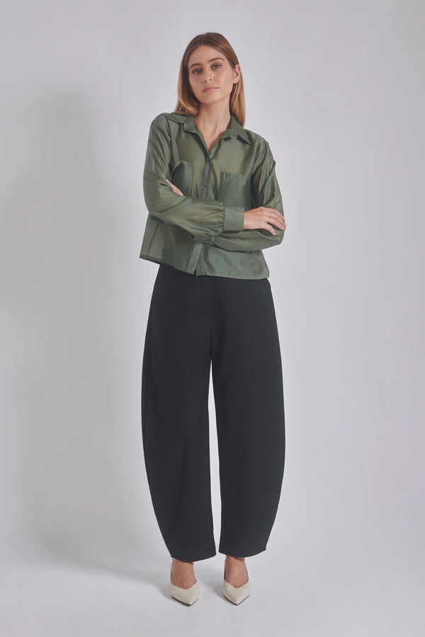 Inara | Blouse en voile satiné