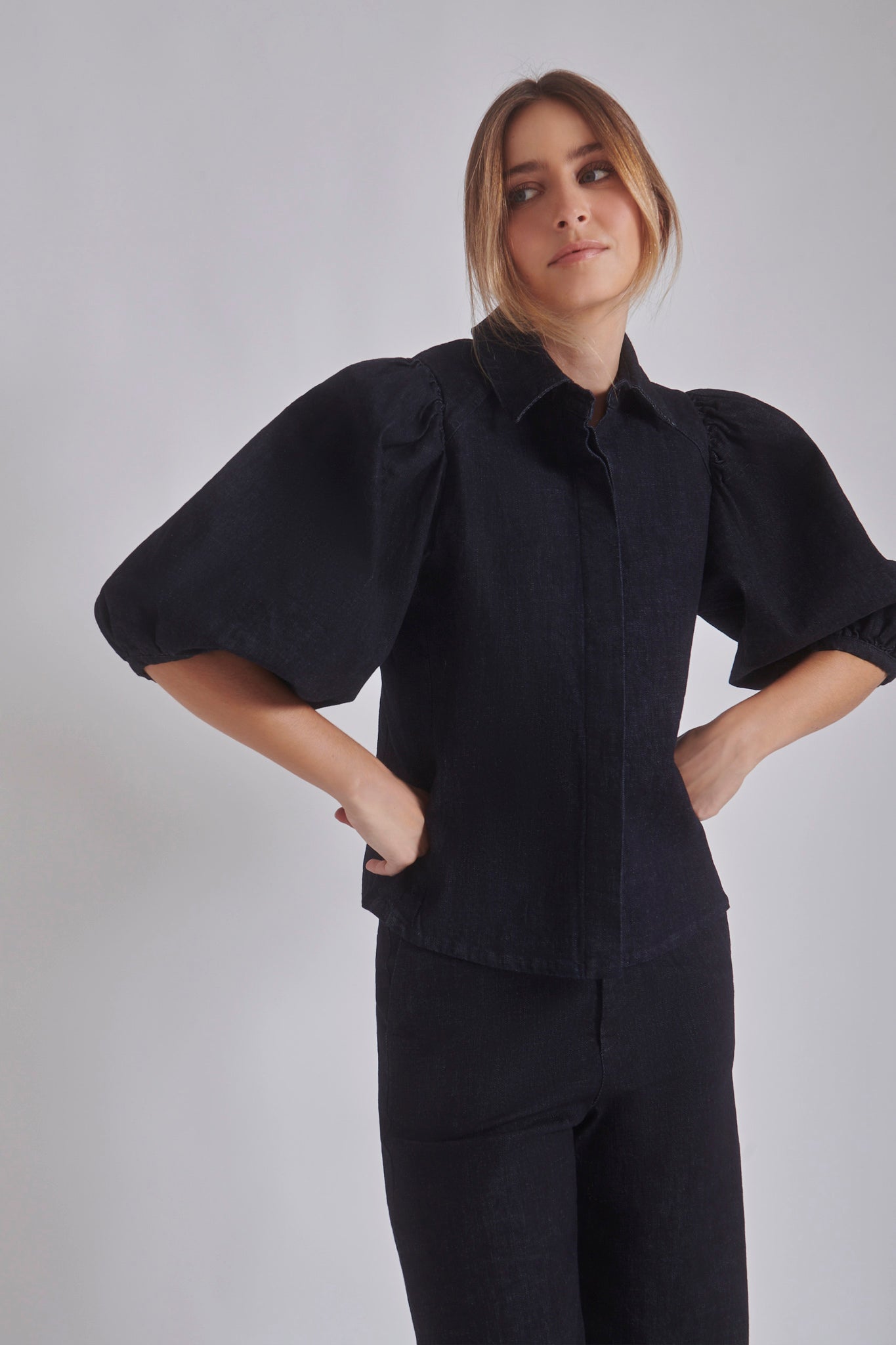 James | Blouse en jean