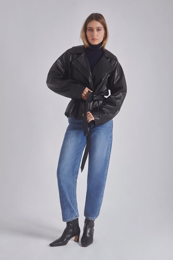 Janis | Veste similicuir