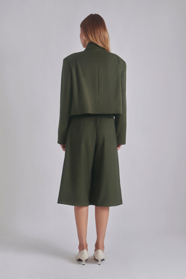 Judith | Veste courte à col châle