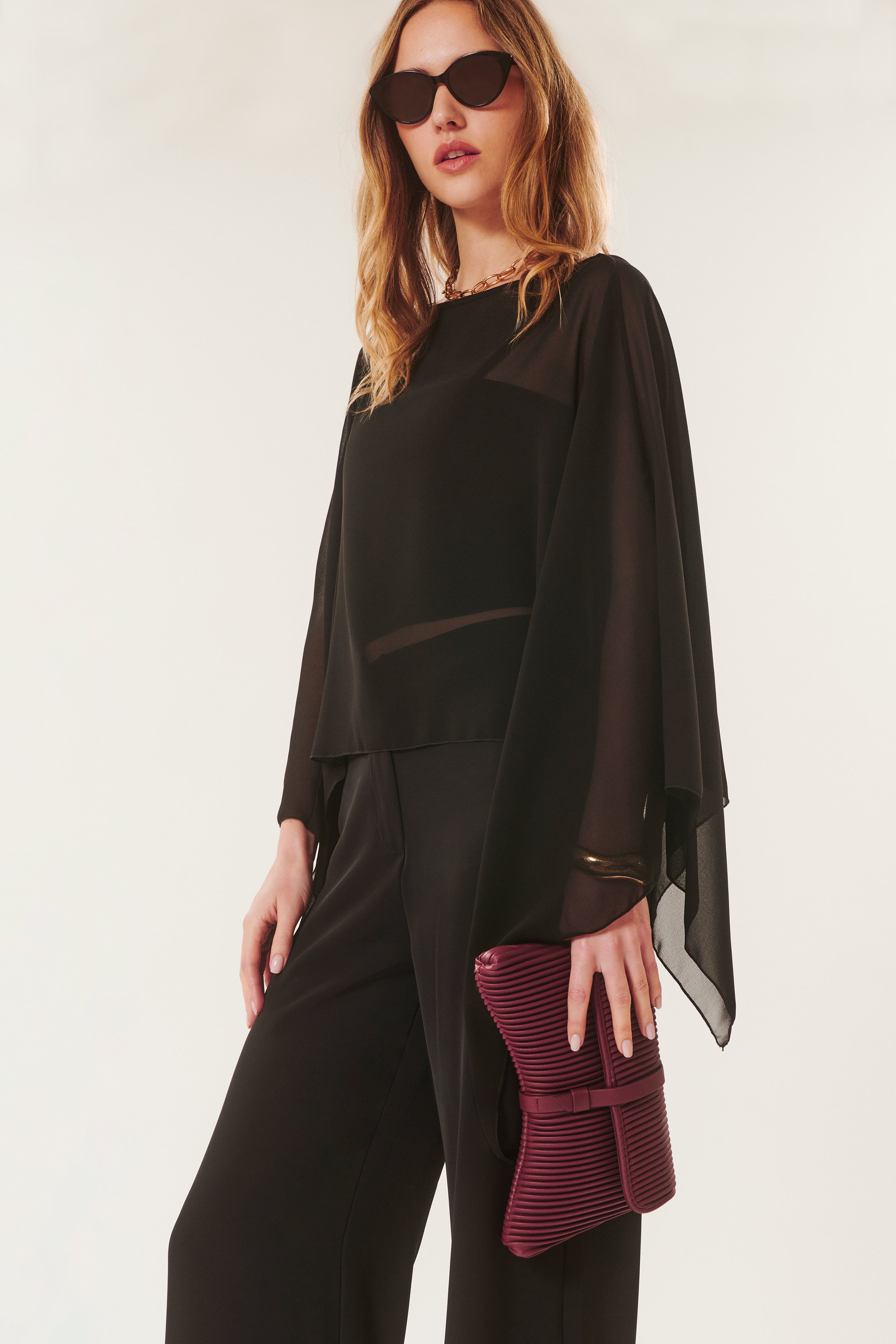 Kate | Mantella trasparente