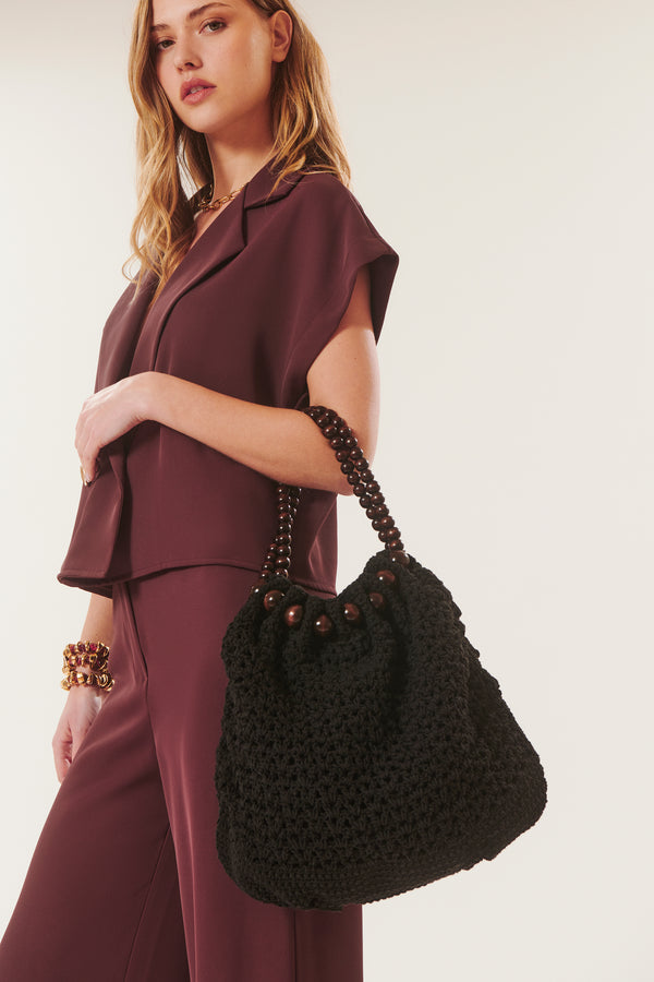 Massimo | Flowing pants with slits