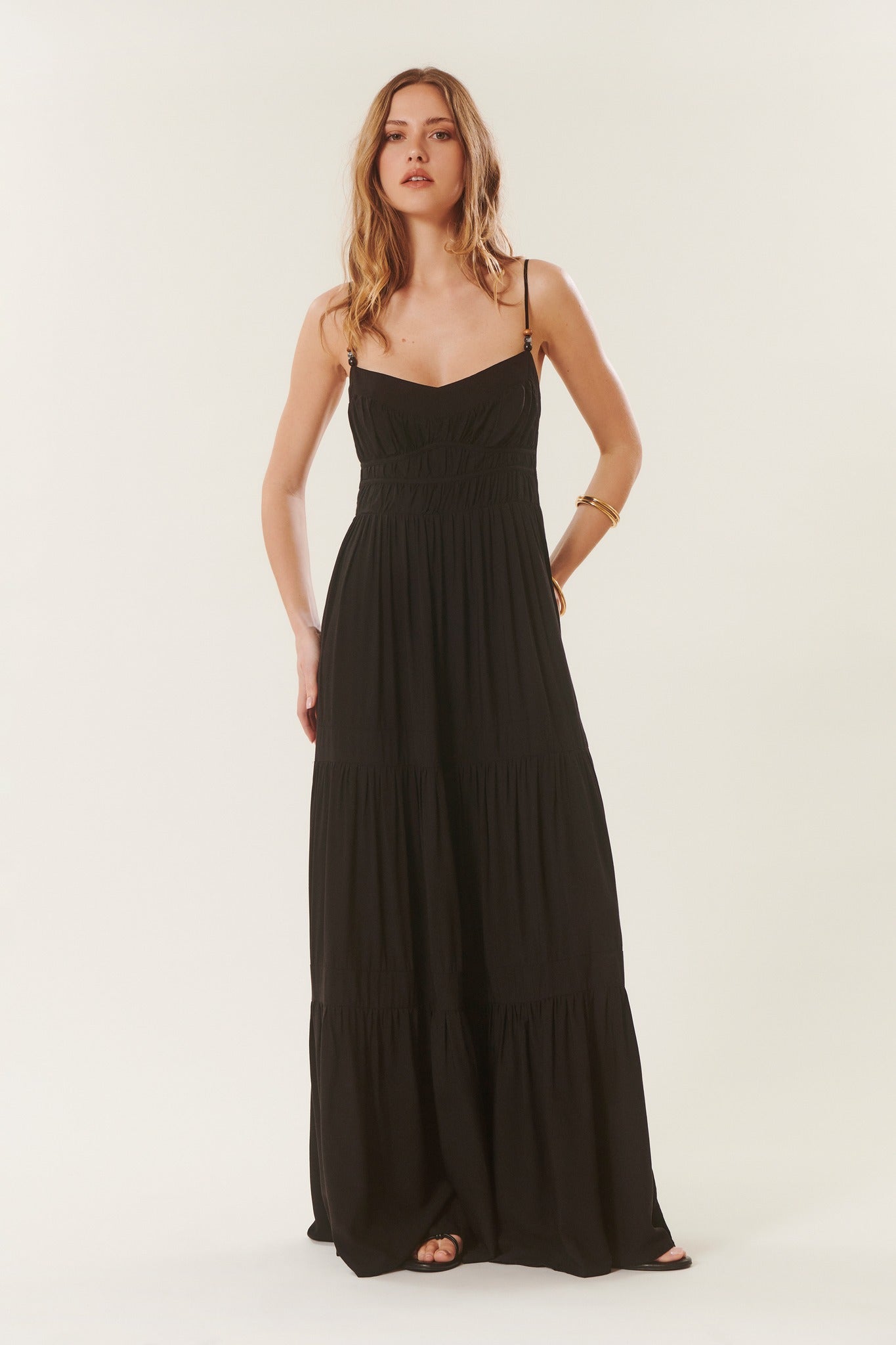 Marcia | Robe longue à bretelles
