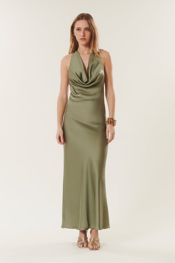 Preziosa | Robe dos-nu satinée