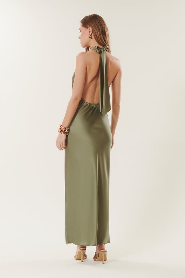 Preziosa | Robe dos-nu satinée