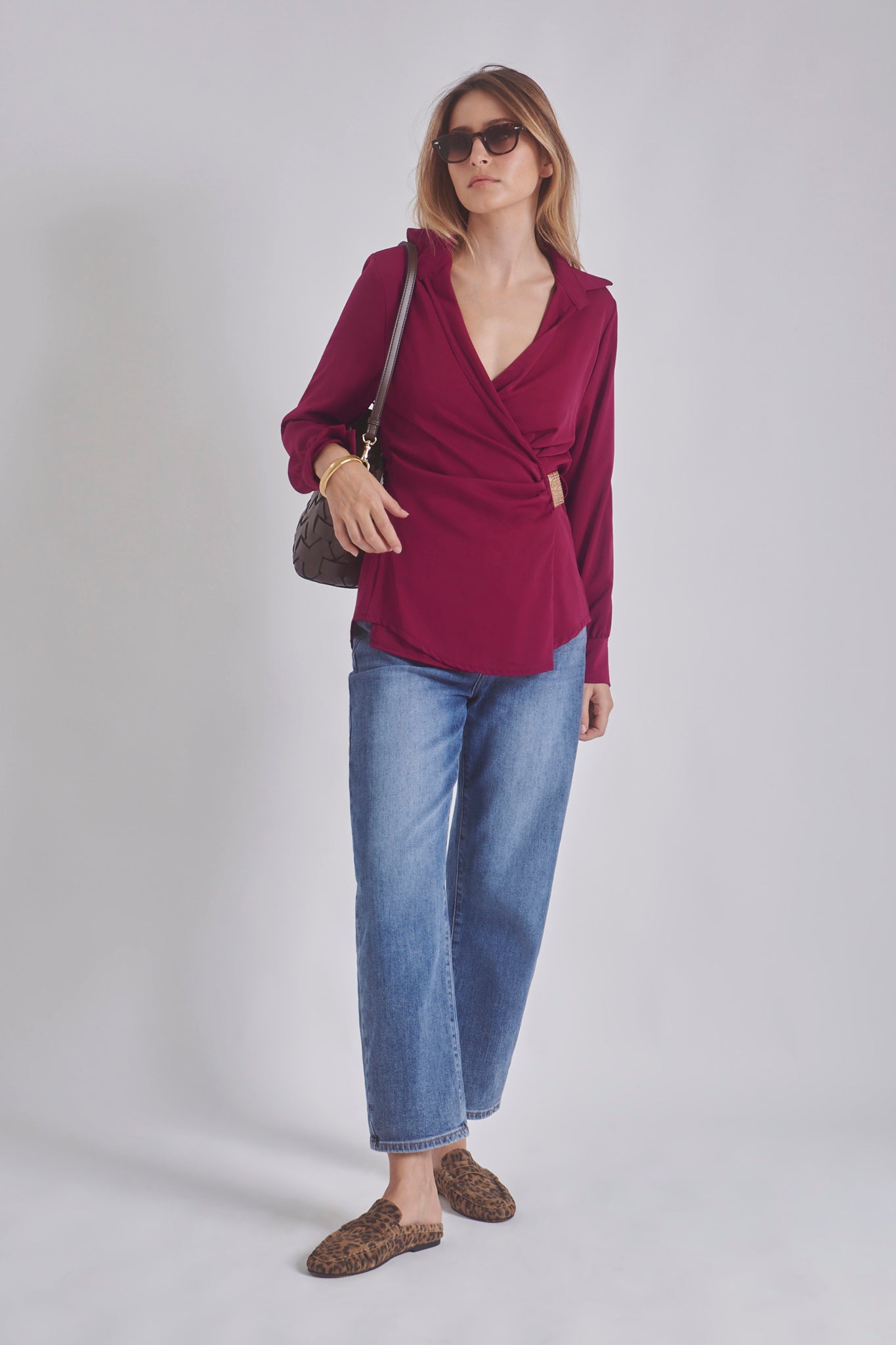 Robbie | Blouse portefeuille