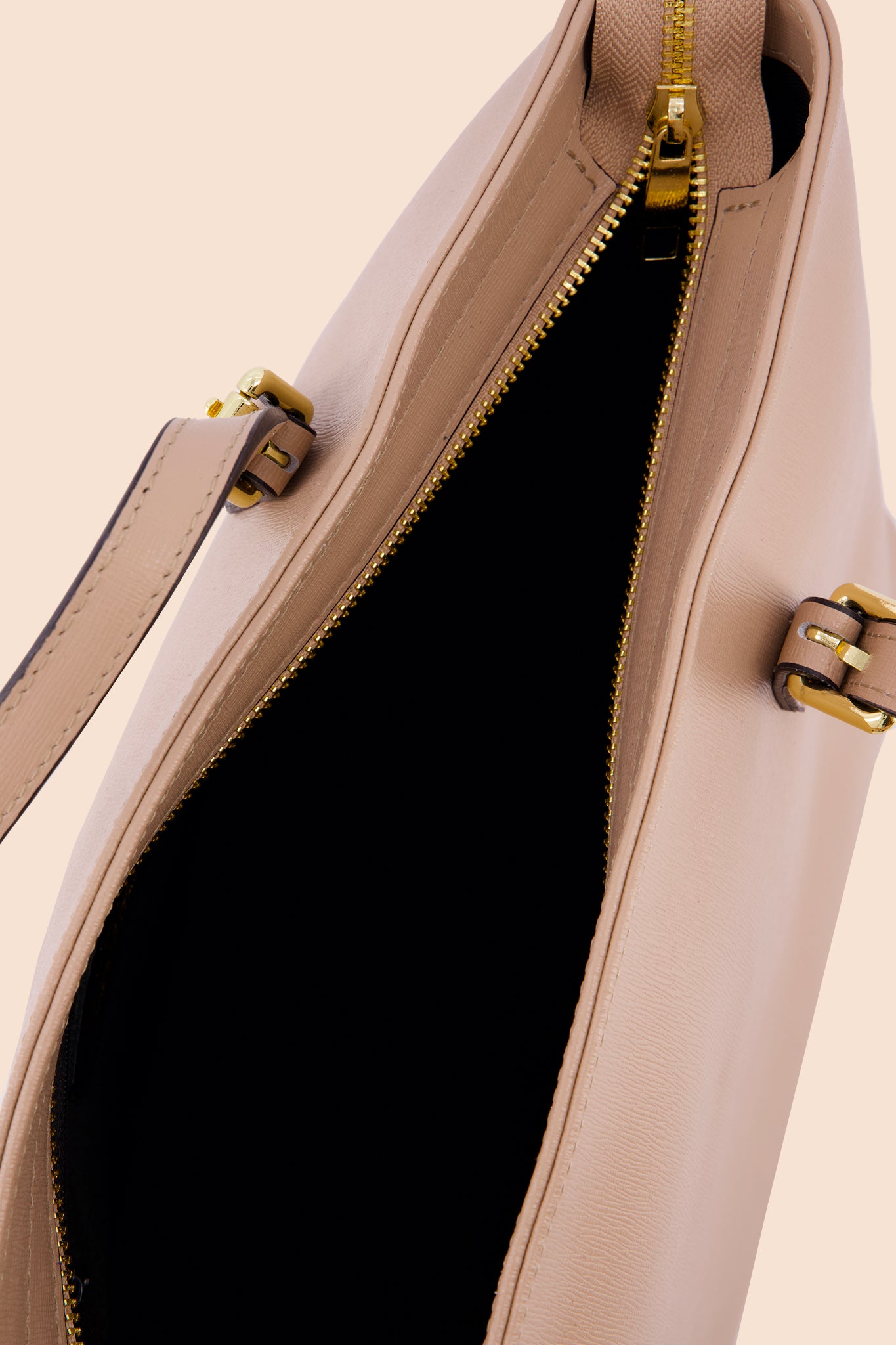 Sana I Leather shopping bag