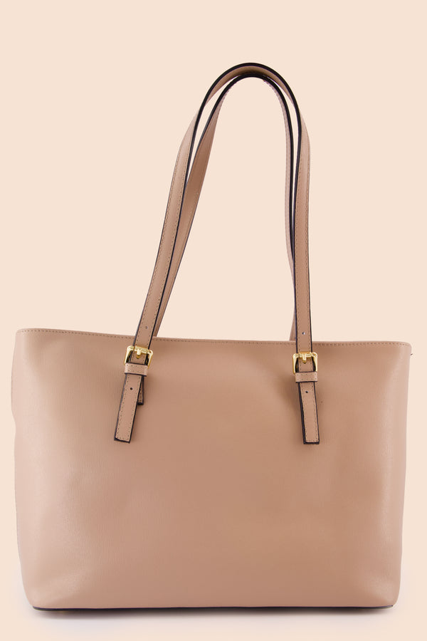 Sana I Leather shopping bag
