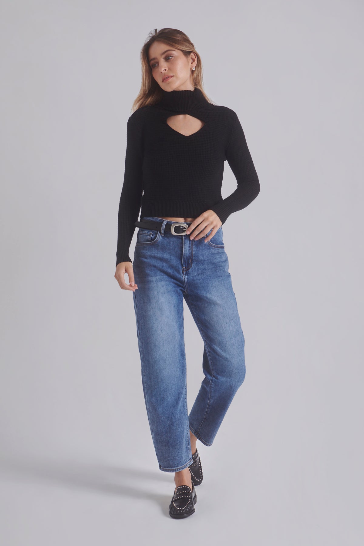 Silas | Top col roulé