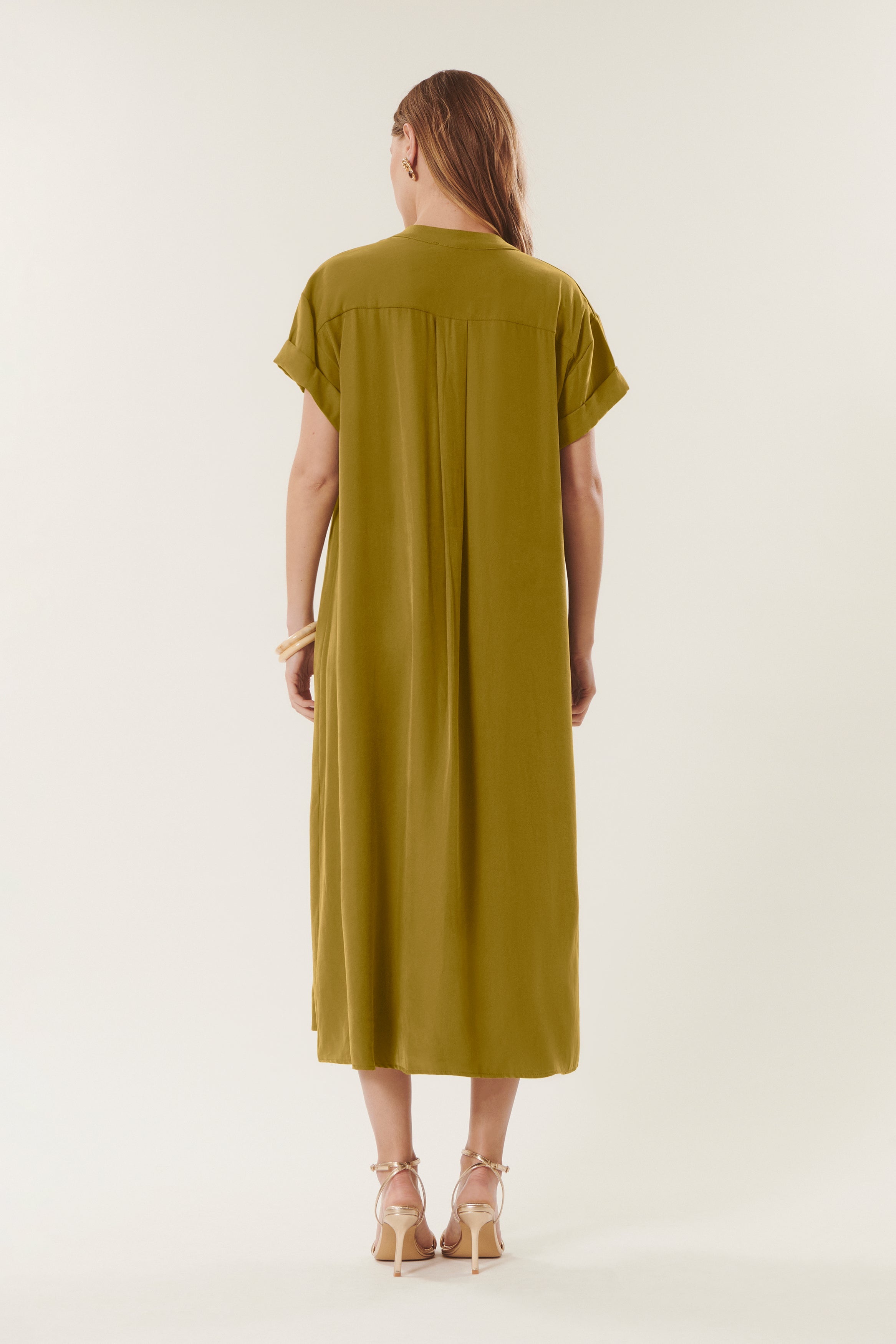 Terry | Flowing midi dress
