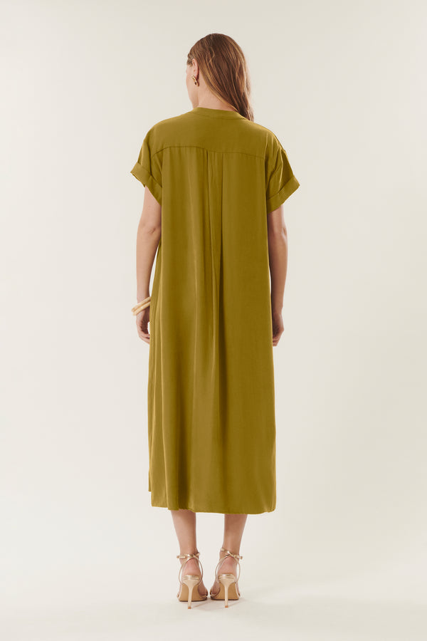 Terry | Flowing midi dress