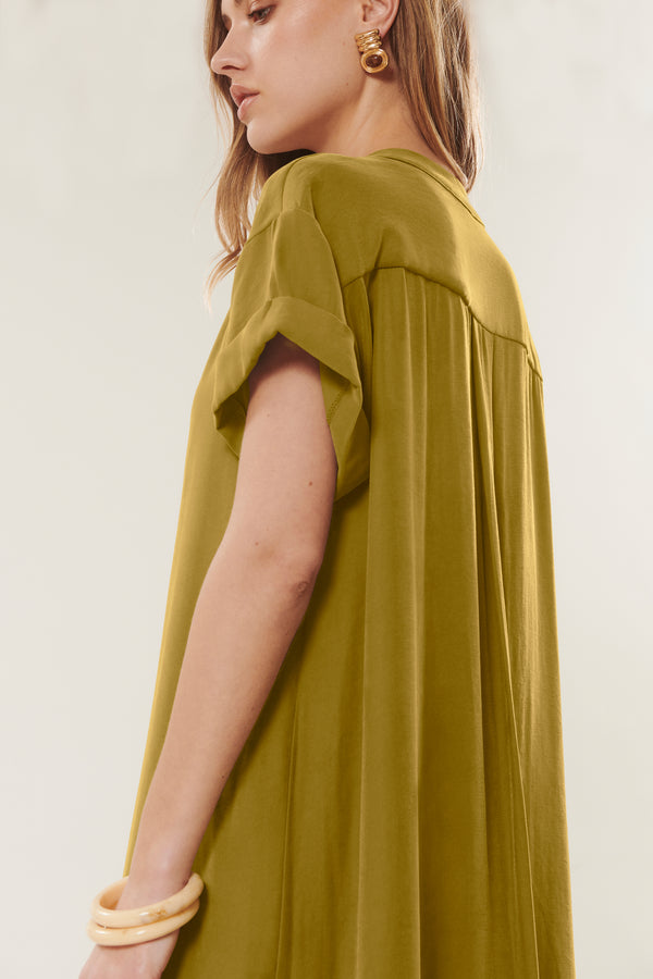 Terry | Flowing midi dress