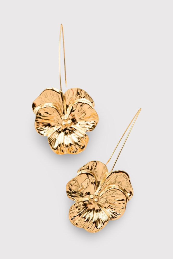 Thecle | Orecchini a fiore pendente