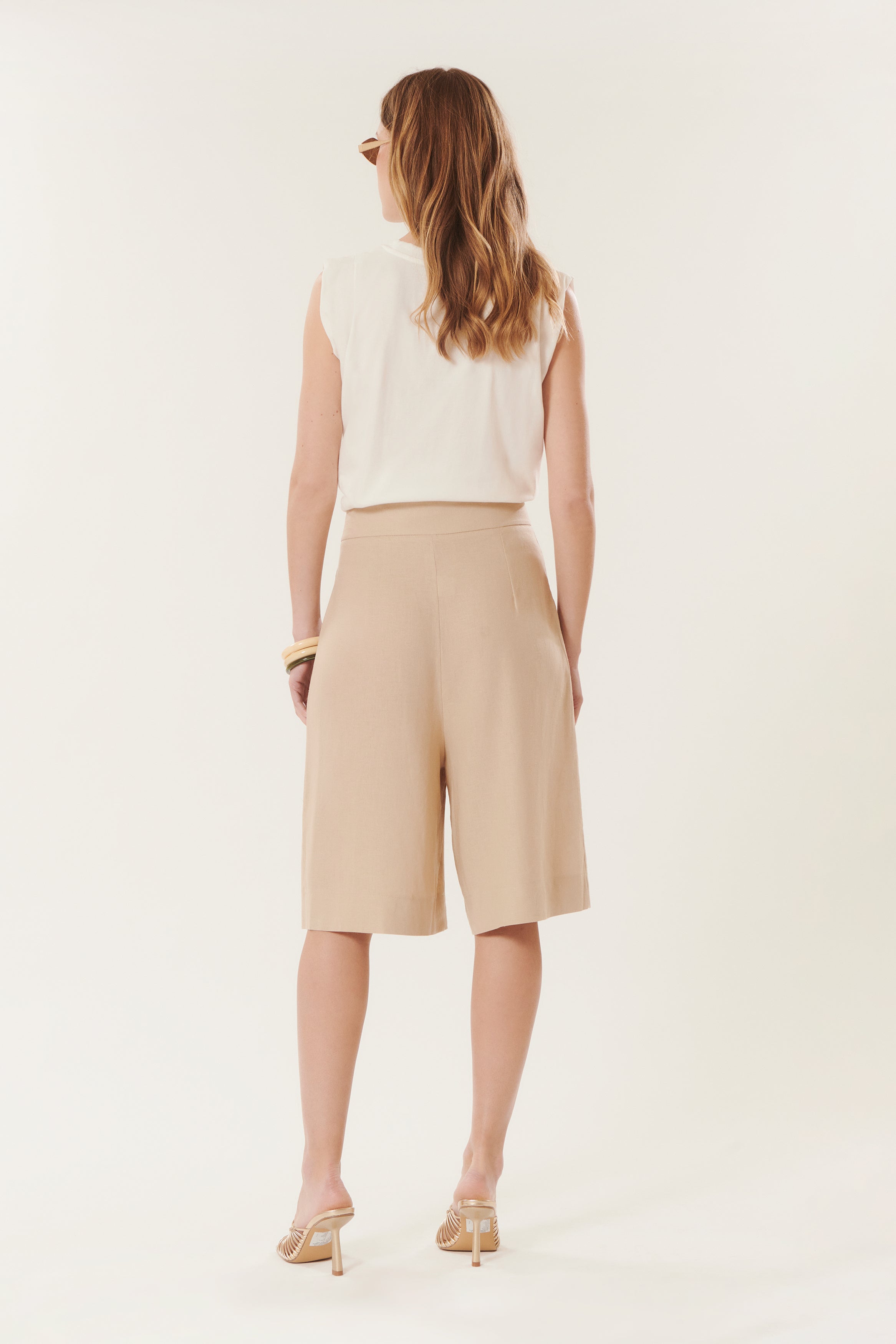 Leone | Bermuda en lin