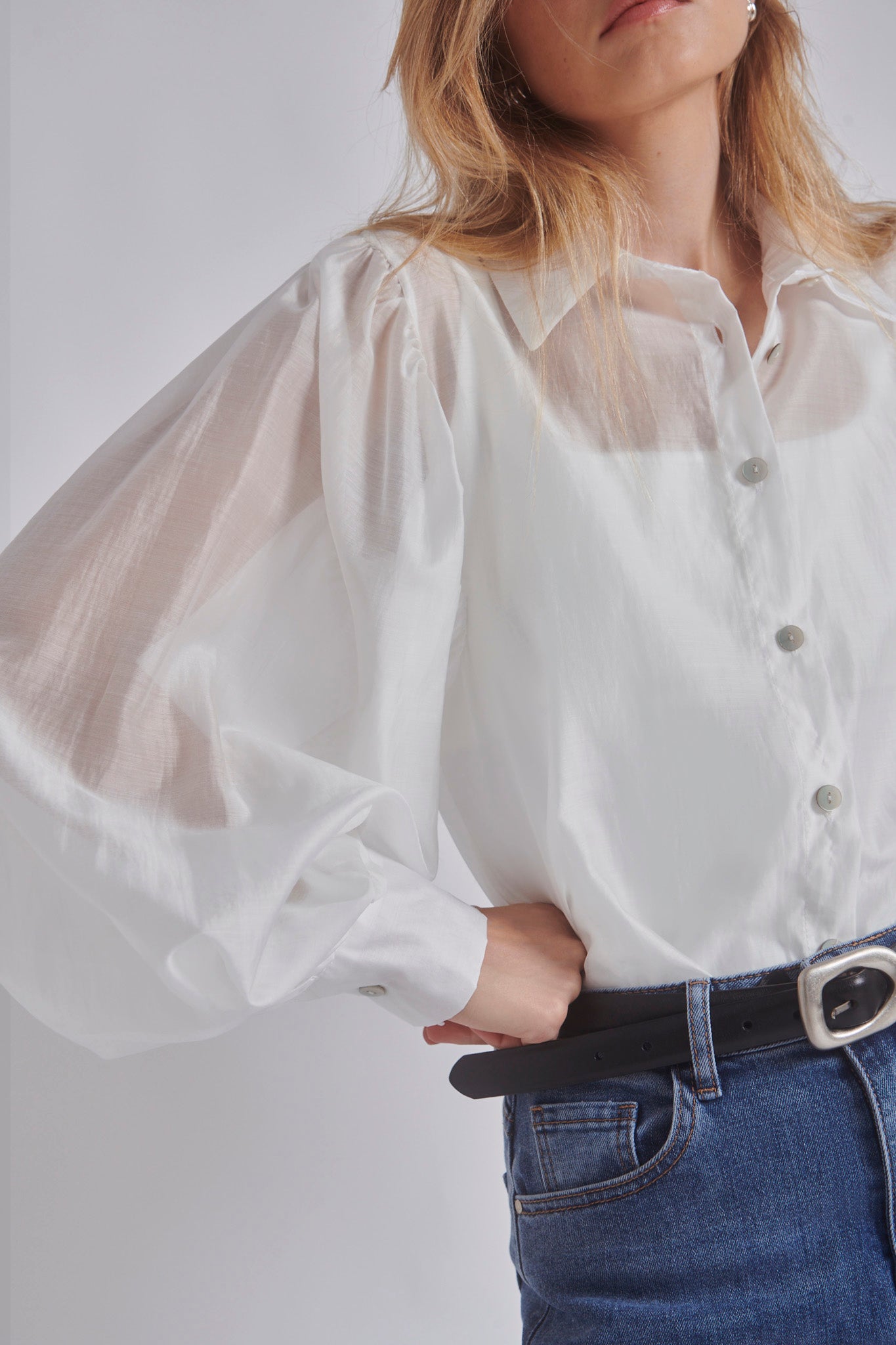 Windy | Blouse en voile transparent
