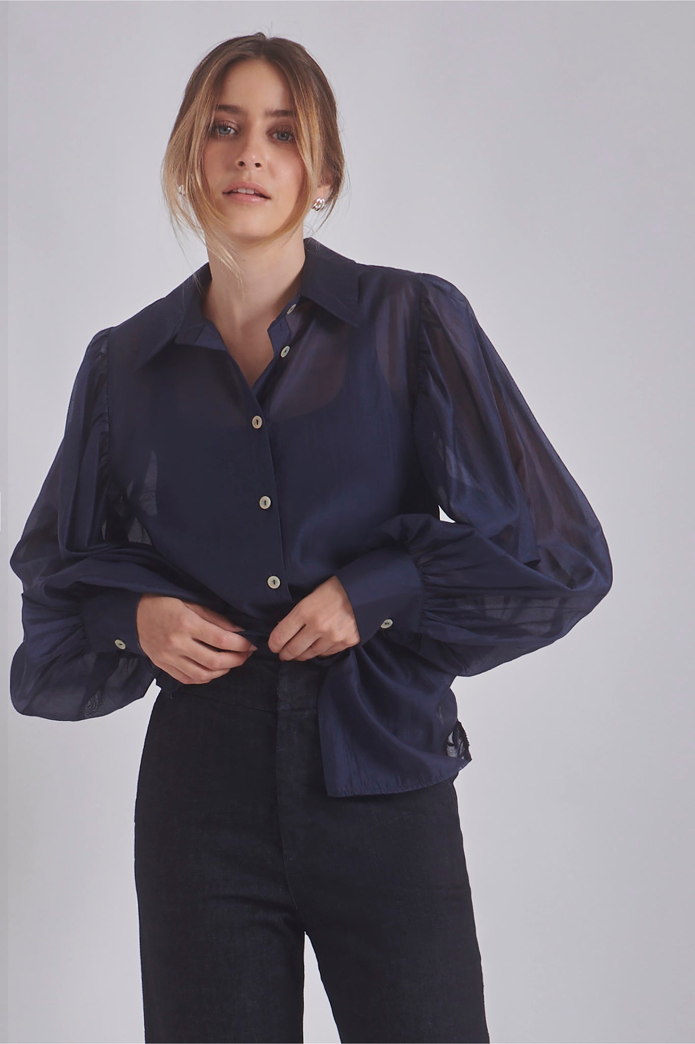 Windy | Blouse en voile transparent