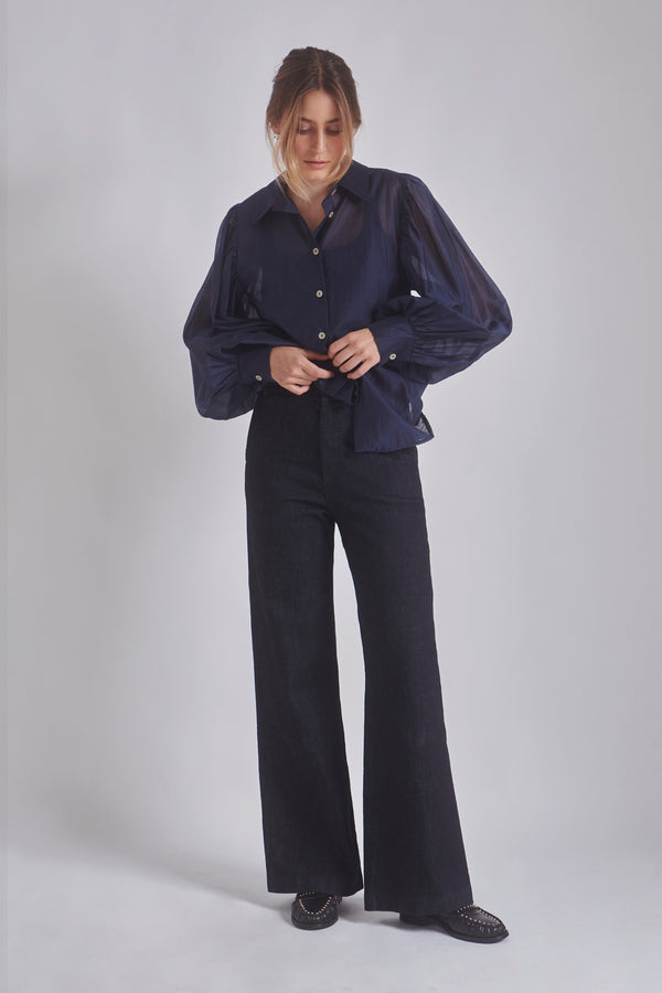 Windy | Blouse en voile transparent