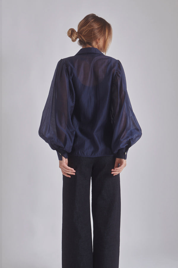 Windy | Blouse en voile transparent