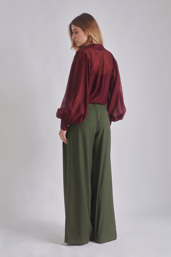 Windy | Blouse en voile transparent