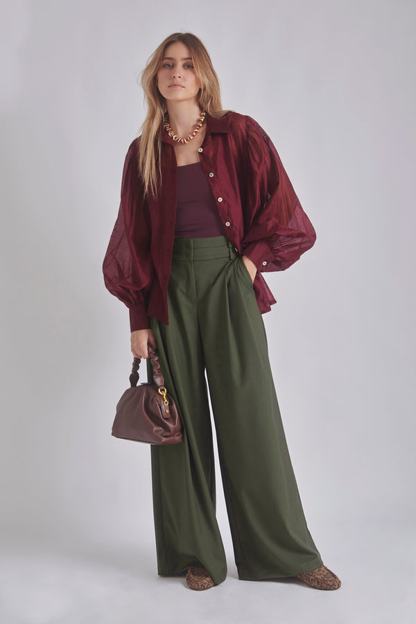 Windy | Blouse en voile transparent